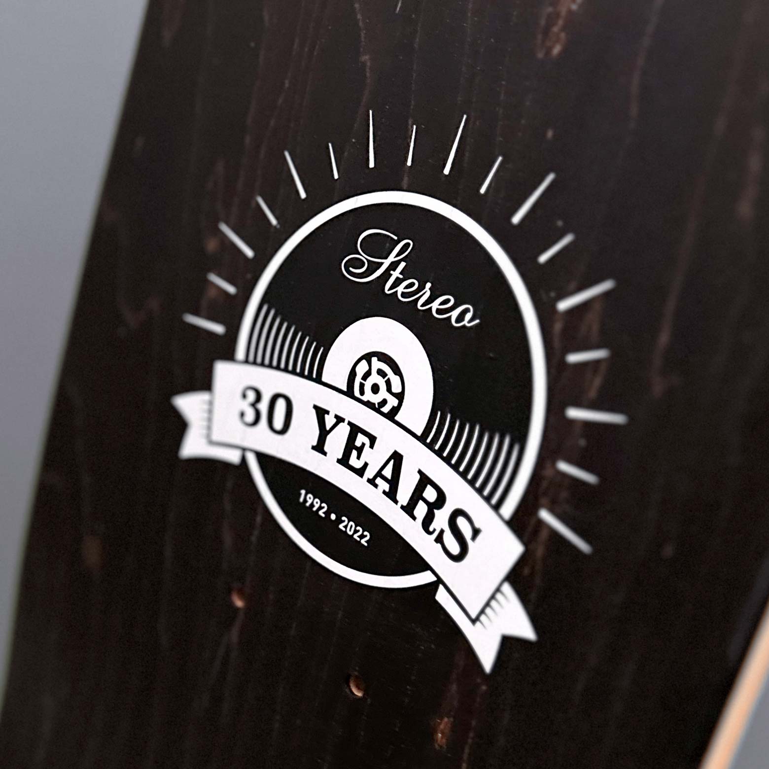 Stereo Skateboards - 30 Year Logo - Top Graphic
