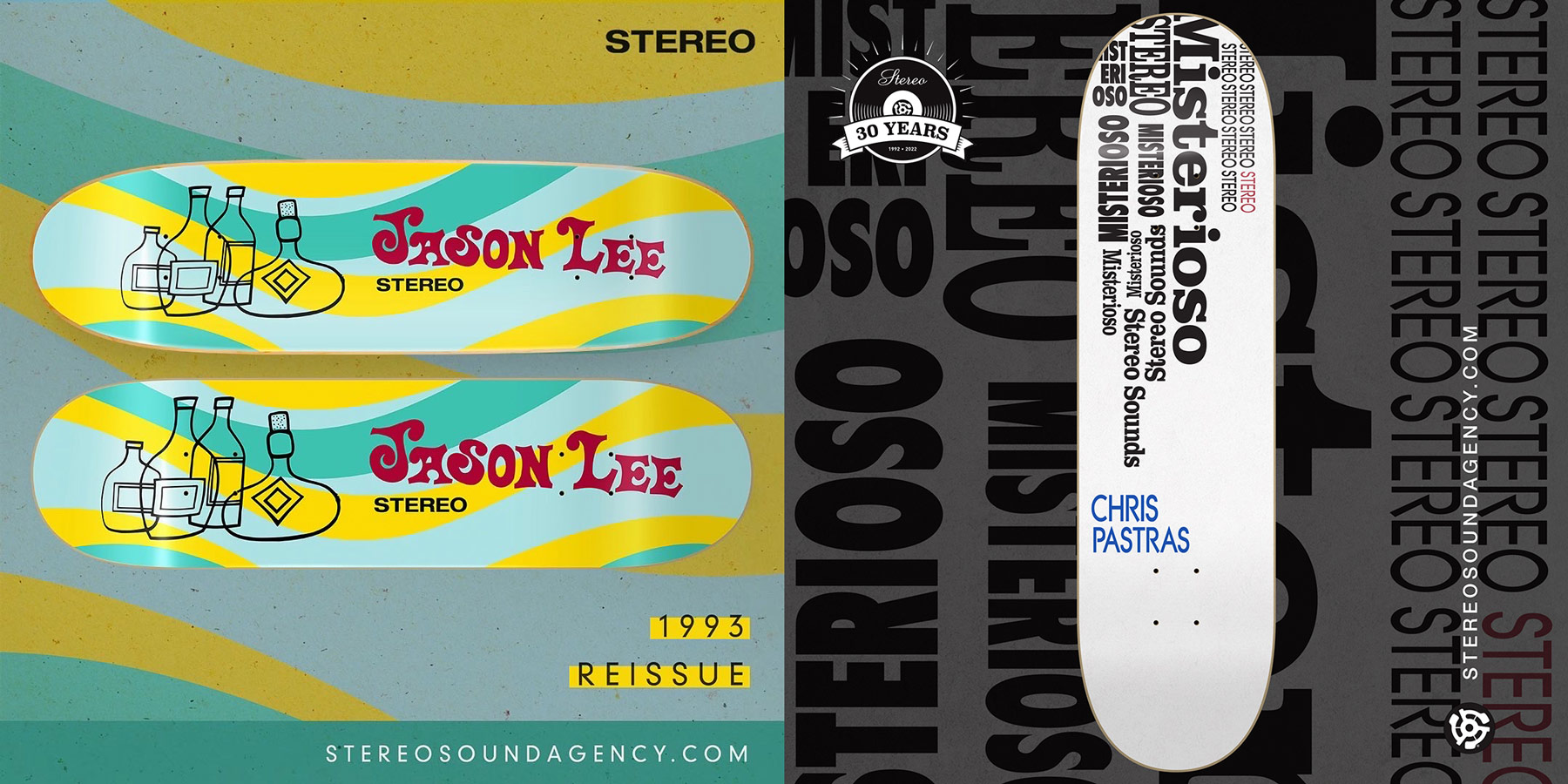 Stereo Skateboards reissues