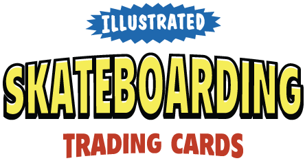 Illustrated Skateboarding Trading Cards